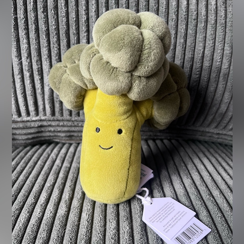 Jellycat Vivacious Broccoli NWT